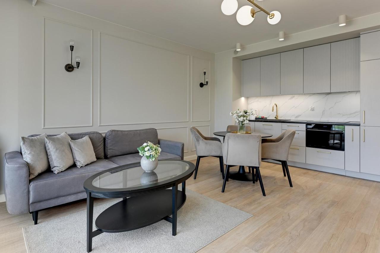 Grano Residence Riverview - Pool, Gym & Spa By Downtown Apartments Gdańsk Kültér fotó