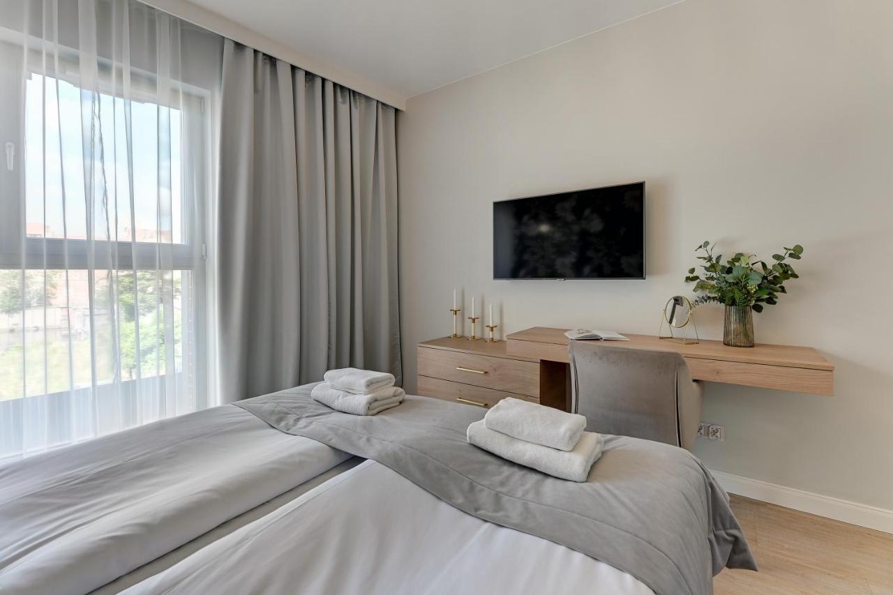 Grano Residence Riverview - Pool, Gym & Spa By Downtown Apartments Gdańsk Kültér fotó